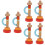 6 Pièces Instrument Bois Jouet Éducatif Enfant 7