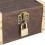One Set Vintage Keyed Treasure Chest Small Pirate Storage Box 11