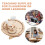 Diy Solar System Model Kit Wooden Puzzle Space Planets Science Toy 8