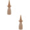 2 Pièces Figure En Bois À Jouet Déco Table Sable 8