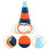 One Set Ring Toss Game Toy For Kids Plastic Throwing Plaything 5