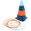 One Set Ring Toss Game Toy For Kids Plastic Throwing Plaything 4