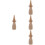 4 Pièces Figure En Bois À Jouet Déco Table Sable 8
