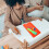 2 Sets Kids Painting Sponge Roller With Tray 5