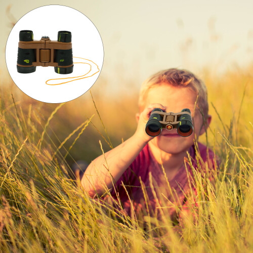 2Pcs Binocular With Compass For Kids Outdoor Sightseeing 2