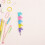 10Pcs Animal Stackable Plastic Pencils For Kids No Sharpening 5