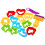2Pcs Kids Diy Clay Cutter Mould Kit With Roller Tools 3