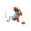 Toy Children Pulling Plaything Cartoon Educational 2