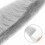 6 Sets Old Man Costume Prop: Gray Beard And Eyebrows For Cosplay 8