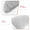 6 Sets Old Man Costume Prop: Gray Beard And Eyebrows For Cosplay 9