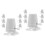 14 Pcs Clockwork DIY Toy Plastic Craft Movement Parts 6