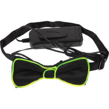 Led Glowing Bow Tie Glow In The Dark Dance Party Accessory
