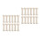 40 Pcs Resin Mini Skeleton Bones For Crafts Decor Halloween 5