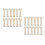 40 Pcs Resin Mini Skeleton Bones For Crafts Decor Halloween 10