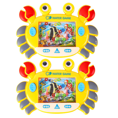 2pcs handheld crab water ring game toys for play 1