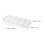 2Pcs Acrylic Poker Chip Trays 100 Capacity Clear Organizer 2