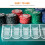 2Pcs Acrylic Poker Chip Trays 100 Capacity Clear Organizer 9
