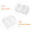 2Pcs Acrylic Poker Chip Trays 100 Capacity Clear Organizer 8