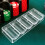 2Pcs Acrylic Poker Chip Trays 100 Capacity Clear Organizer 5