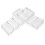 2Pcs Acrylic Poker Chip Trays 100 Capacity Clear Organizer 11