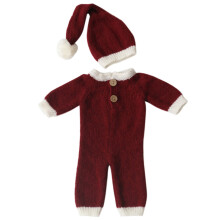 3 Sets Baby Costume Photography Clothes Hat Skirt Christmas Outfit
