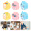 6Pcs Animal Shape Pull Back Car Friction Powered Toy For Kids 5