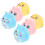 6Pcs Animal Shape Pull Back Car Friction Powered Toy For Kids 4