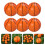 12 Palline Da Basket Mini Antistress Per Relax 8