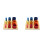 2 Set Giocattoli Educativi Bambini Legno 4