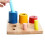 2 Set Giocattoli Educativi Bambini Legno 11