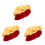3 Pcs Halloween Props Simulation Ear Costume Accessory 2