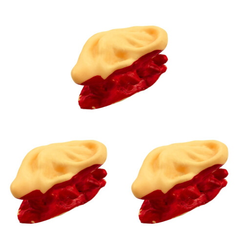 3 Pcs Halloween Props Simulation Ear Costume Accessory 1