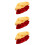 3 Pcs Halloween Props Simulation Ear Costume Accessory 8
