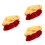 3 Pcs Halloween Props Simulation Ear Costume Accessory 6