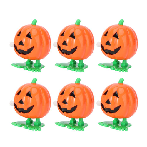 6Pcs Cartoon Wind Up Toys Clockwork Learning Ornament