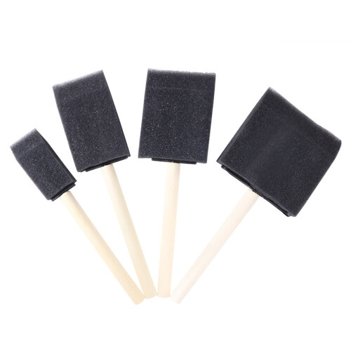 27 Pezzi Set Spugne Pittura Con Doodle Legno