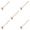 20 Pcs Mini Wooden Mallets Small Hammers For Building Blocks 11