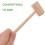 20 Pcs Mini Wooden Mallets Small Hammers For Building Blocks 9