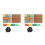 2 Sets Wooden Multi-Function Chess Board Two-In-One Toy 9
