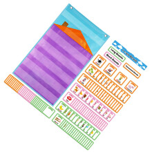 Set Cartellone Appeso Con Per E