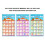 Set Cartellone Appeso Con Per E 9