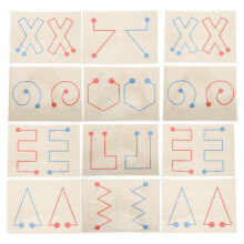 24 Pcs Training Card Playset For Kids Brain And Motor Skills