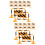 24 Pcs Mini Traffic Road Blocks Fence Models 9