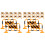 24 Pcs Mini Traffic Road Blocks Fence Models 4