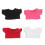 4Pcs Blank T-Shirt For 10Cm Stuffed Bear - Replaceable Clothing 10