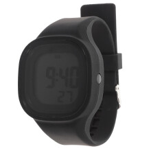 Sportivo Digitale Nero Silicone Resistente All'acqua