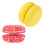 2Pcs Crack Pattern Wooden Yo Yo Toy For Early Education 1