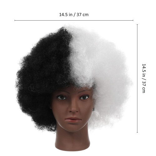 Afro Corta Riccia In Sintetica Resistente 2