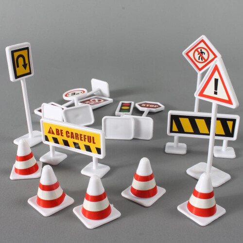6 Set Indicatori Stradali Per Bambini, Ausili Didattici E Giocattoli 1