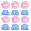 12pcs Worker Hat Hair Mesh Chef Cook Bonnet for Sleeping 4